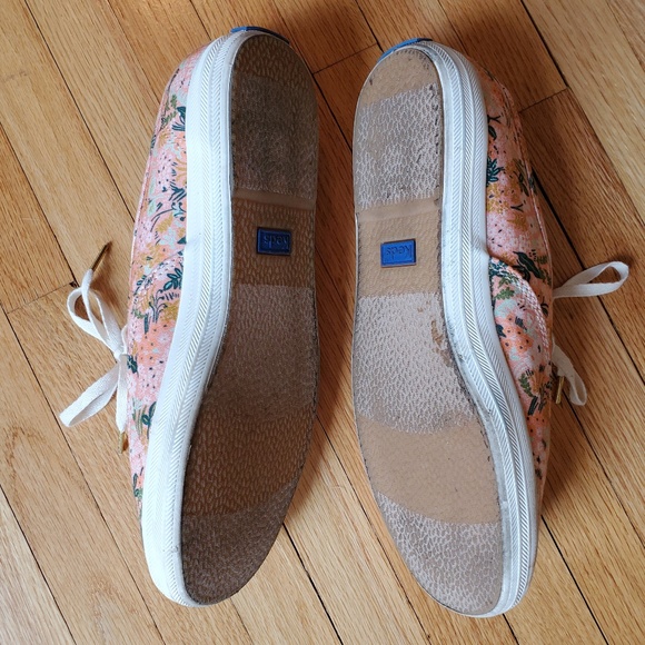 Keds Rifle Paper floral sneakers sz 7 - Picture 8 of 13